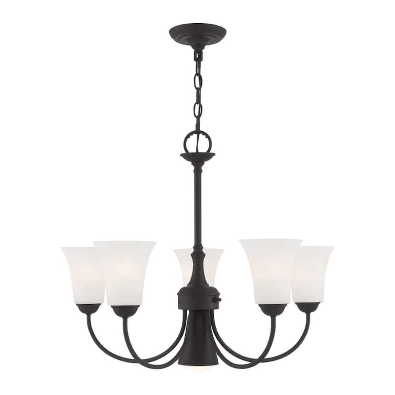 Ridgedale 6 Light Black Chandelier