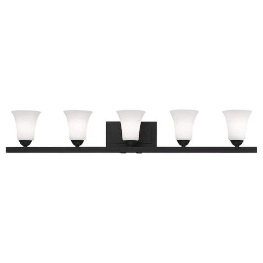 Ridgedale 5 Light Black Bath Vanity