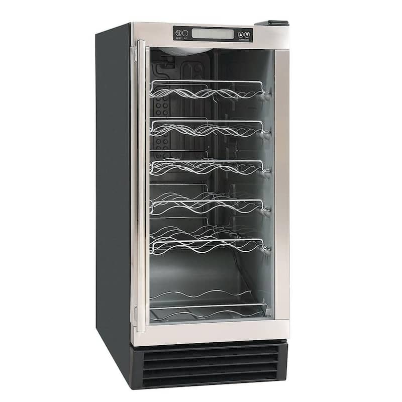 28-bottle Built-in or Free Standing Glass Door Wine Cooler