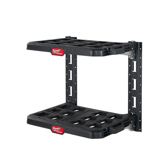 PACKOUT 22.3 in. Black Resin Racking Kit with Metal Reinforced Frame and Integrated Handle