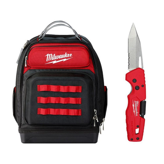 15 in. Ultimate Jobsite Backpack with 5-in-1 Folding Knife