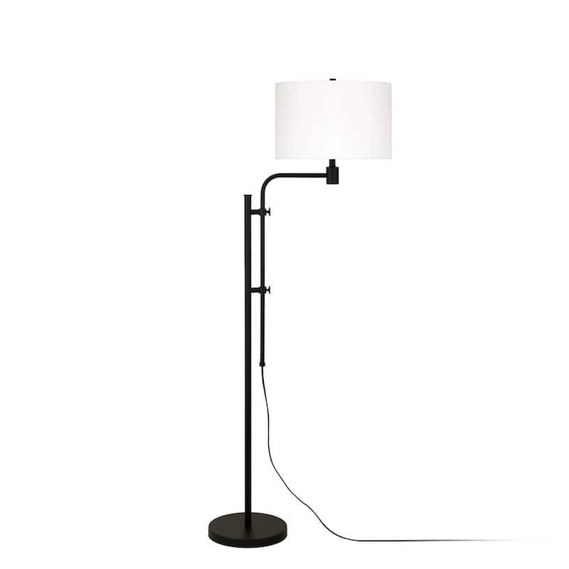 Polly 71.5 in. H Adjustable Blackened Bronze Floor Lamp