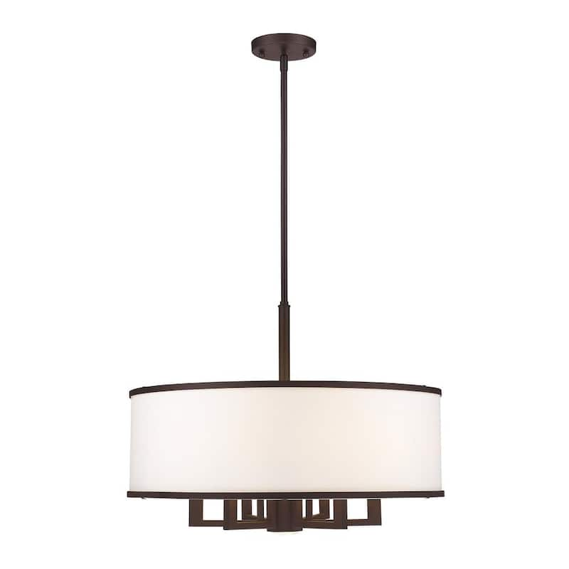 Park Ridge 7 Light Bronze Pendant Chandelier