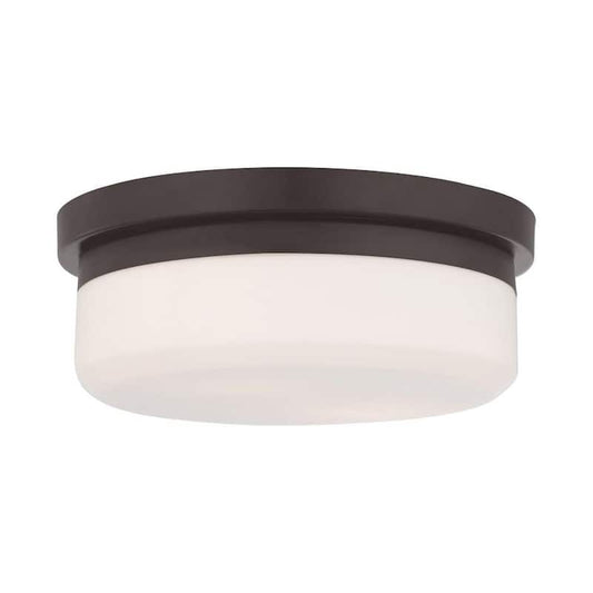 Stratus 2 Light Bronze Flush Mount or Wall Mount