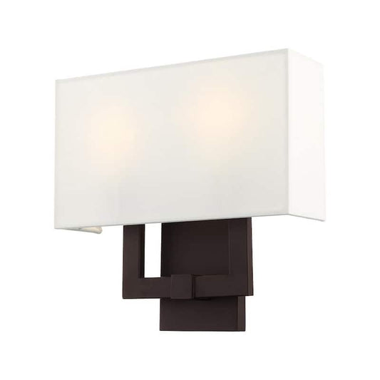 2-Light Bronze ADA Wall Sconce