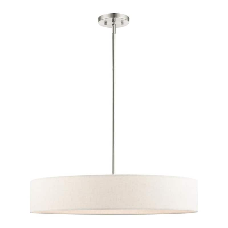 Venlo 5 Light Brushed Nickel Pendant