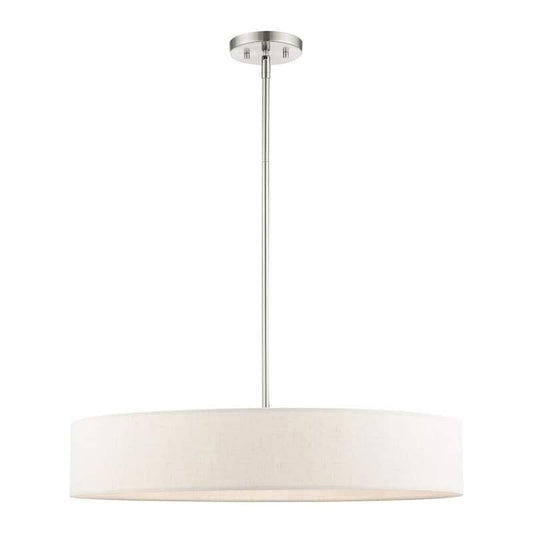 Venlo 5 Light Brushed Nickel Pendant