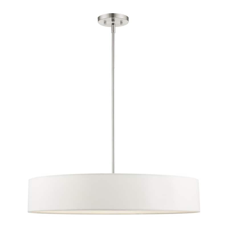 Venlo 5 Light Brushed Nickel Pendant