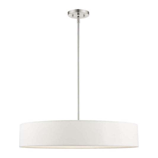 Venlo 5 Light Brushed Nickel Pendant