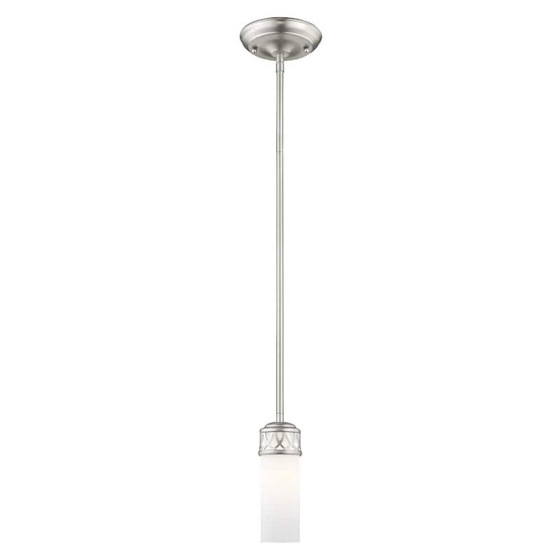 Westfield 1 Light Brushed Nickel Pendant