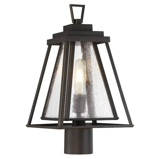 Sleepy Hollow 1-Light Dakota Bronze Post Mount Light