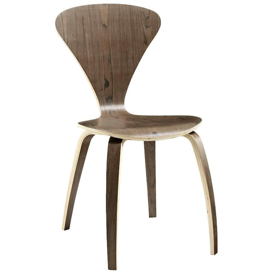 Vortex Dark Walnut Dining Side Chair