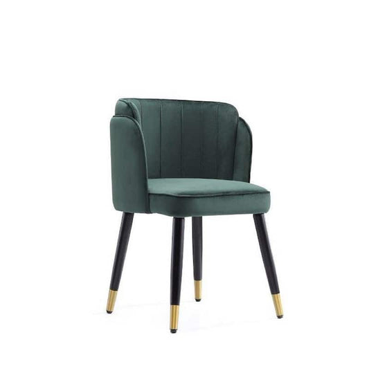 Zephyr Hunter Green Velvet Dining Chair