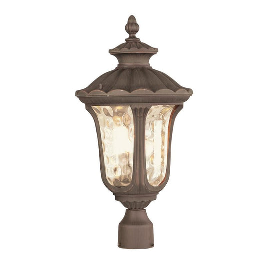 Oxford 3 Light Imperial Bronze Outdoor Post Top Lantern