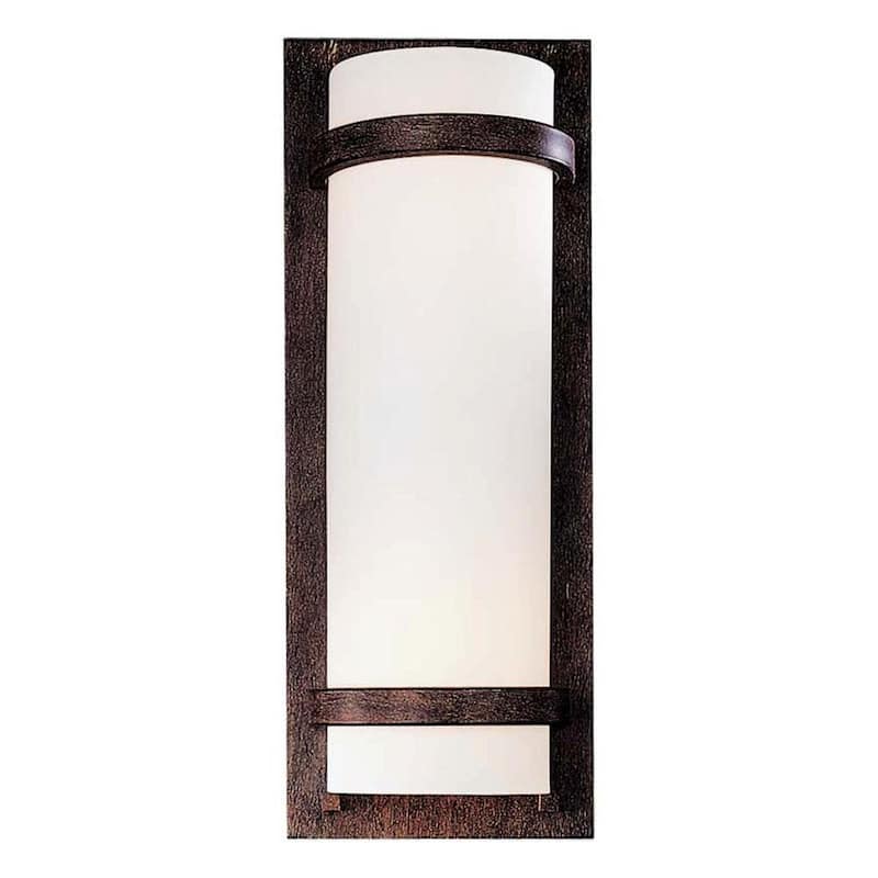 2-Light Iron Oxide Sconce