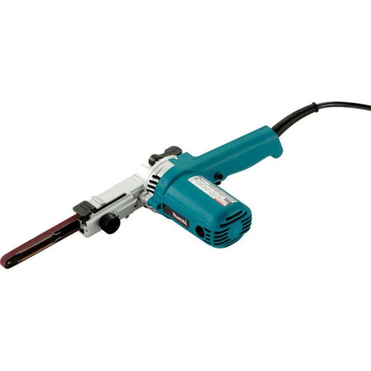 4.4 Amp 3/8 in. x 21 in. Corded Variable Speed Belt Sander with 80 Grit Abrasive Belt