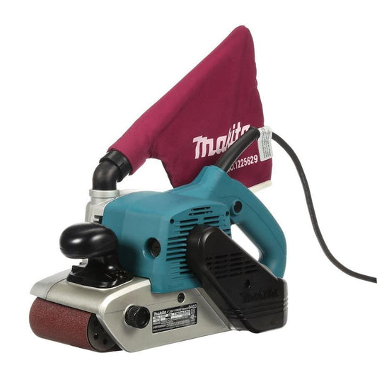 11 Amp 4 in. x 24 in. Corded Belt Sander with Abrasive Belt, 80G Belt and Dust Bag