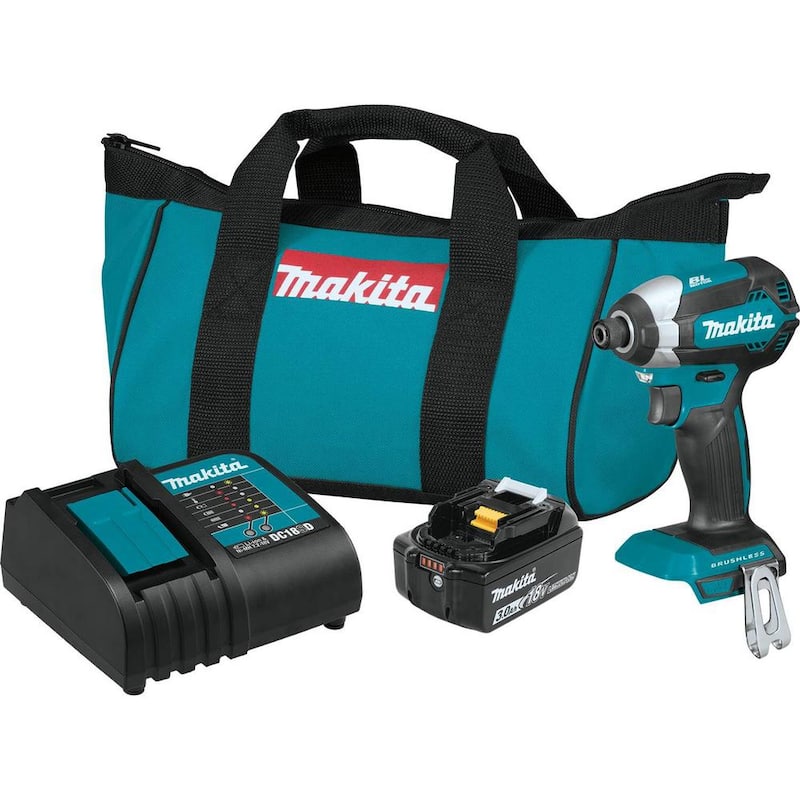 18V LXT Lithium-Ion Brushless Cordless Impact Driver Kit with (1) Battery 3.0Ah