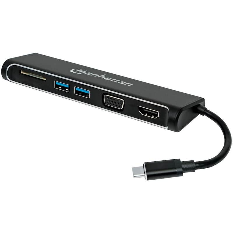 SuperSpeed USB-C to HDMI/VGA 4-in-1 Docking Converter