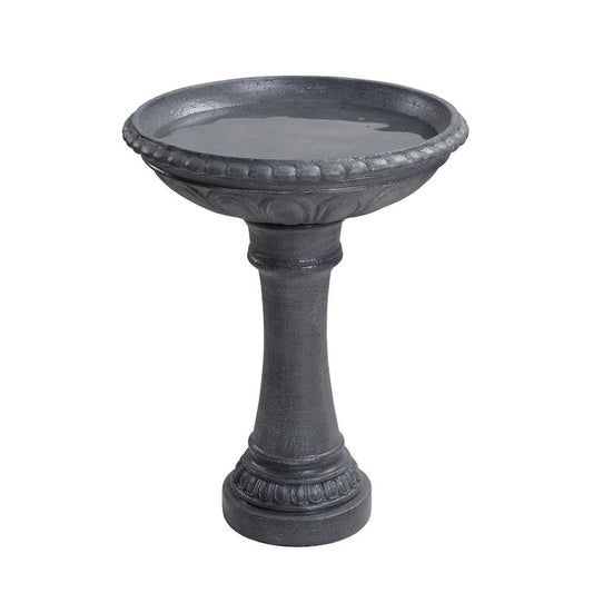 Turner Zinc Resin Birdbath