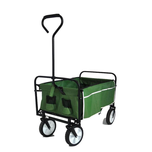 4 cu. ft. Steel Folding Garden Cart