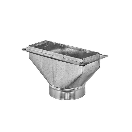 14 in. x 14 in. to 12 in. Register Box with Flange