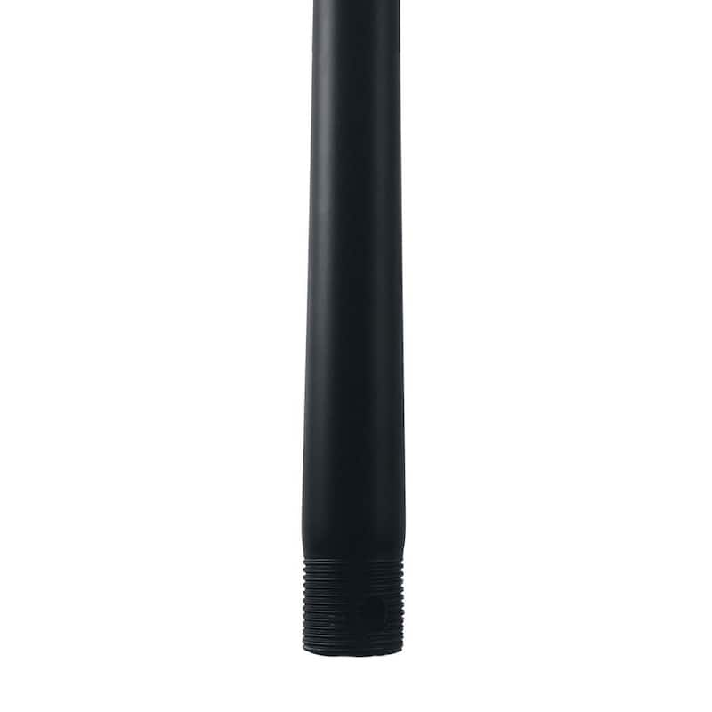 36 in. Matte Black Fan Extension Downrod for Modern Forms or WAC Lighting Fans