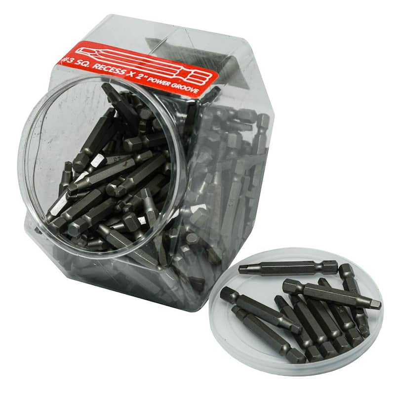 #3 x 2 in. Square Recess Phillips (150-Pack)