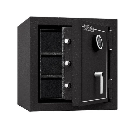 3.3 cu. ft. All Steel Burglary and Fire Safe with Electronic Lock, Hammered Grey