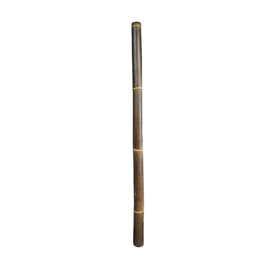 3 in. x 3 in. x 8 ft. L Black Bamboo Untreated Timber Pole