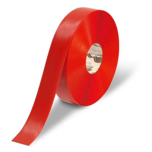 2 in. Red Heavy-Duty Floor Tape 100 ft. Roll