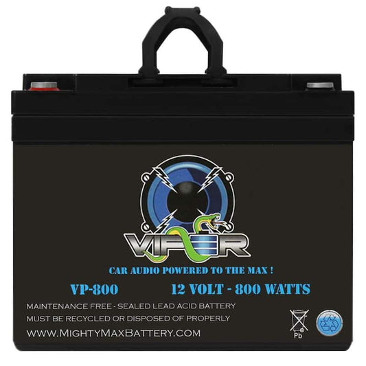 Viper VP-800 12V 800 Watt Audio Replacement for Shuriken SK-BT35