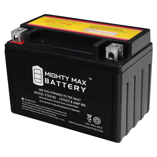 YTX12-BS 12V GEL Replacement Battery for AGM ETX12