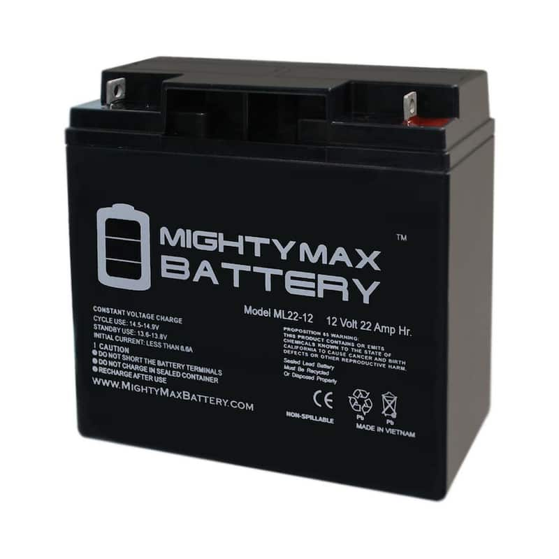 12V 22AH SLA Replacement Battery for Jump-N-Carry JNC770