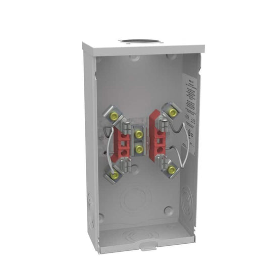 150 Amp 4-Terminal Ringless Overhead Meter Socket