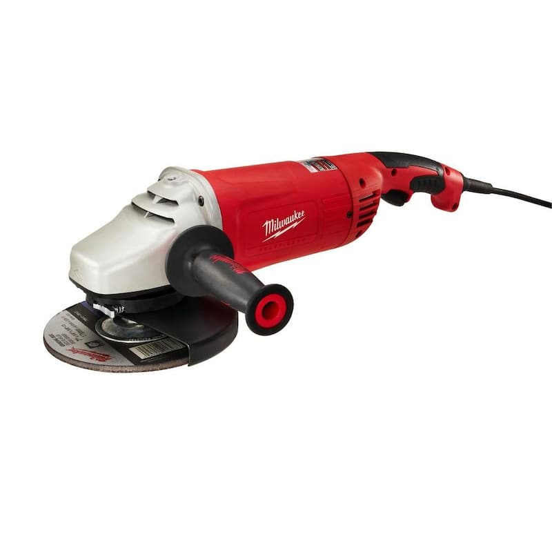 15-Amp 7/9 in. Non-Lock-On Large Angle Grinder