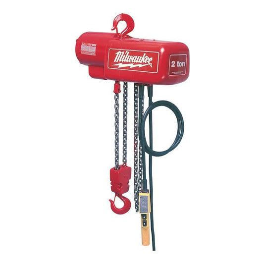 1 Ton 10 ft. Electric Chain Hoist