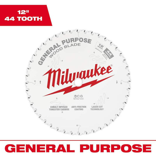 12 in. x 44-Tooth General Purpose Circular Saw Blade