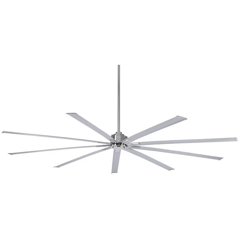 Xtreme 96 in. Indoor Brushed Nickel Ceiling Fan with Remote Control