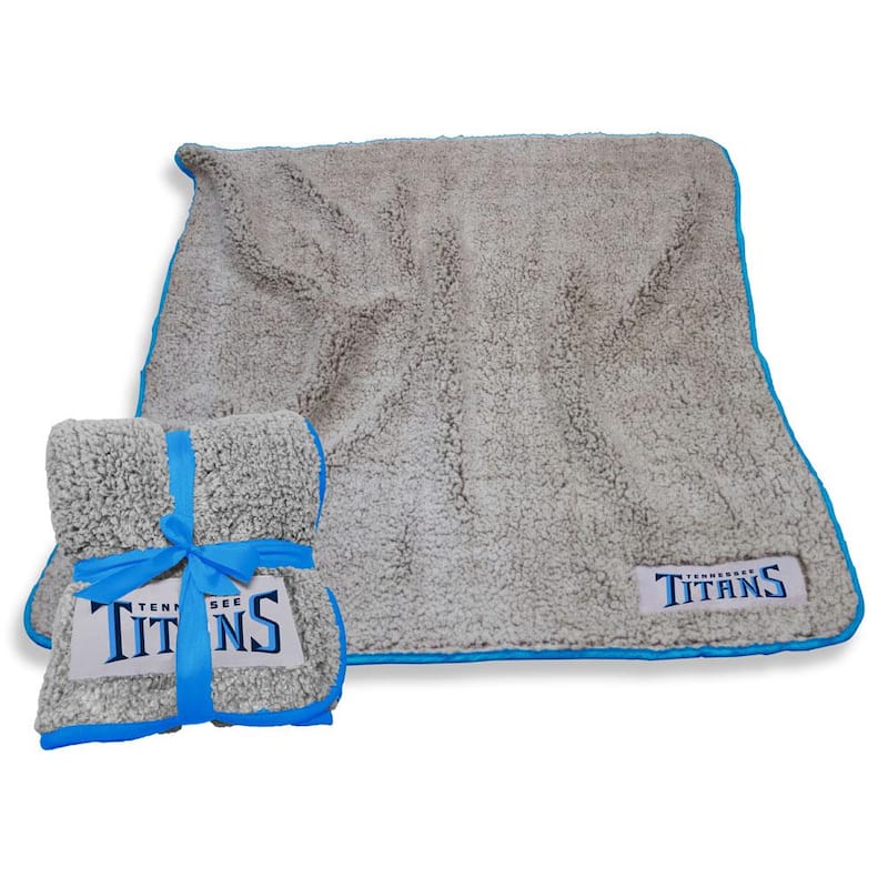 Tennessee Titans Oatmeal Frosty Fleece Throw