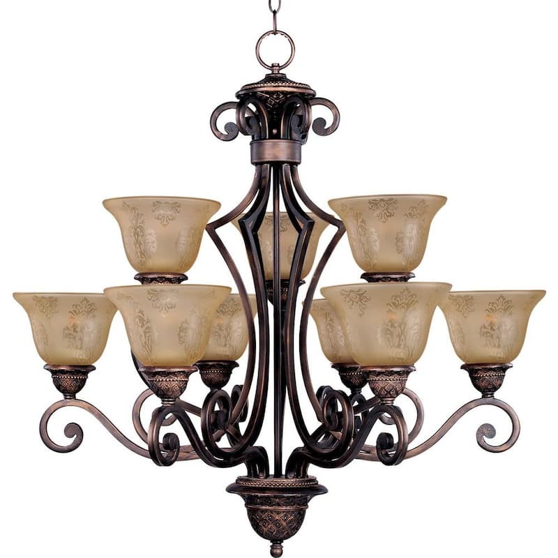 Symphony 9-Light Oil-Rubbed Bronze Chandelier