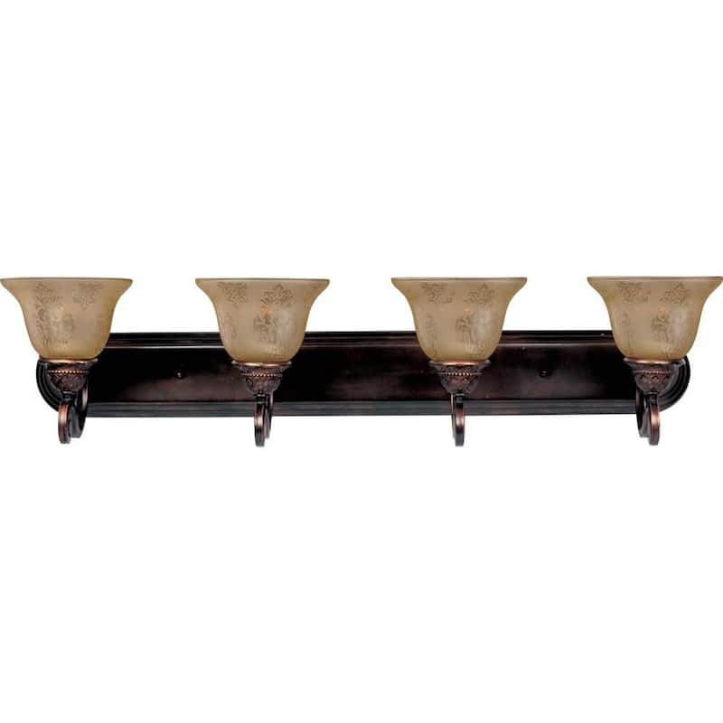 Symphony 4-Light Oil-Rubbed Bronze Bath Vanity Light