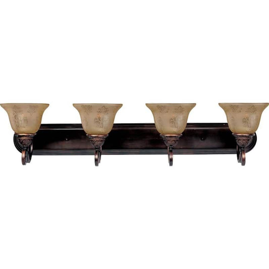 Symphony 4-Light Oil-Rubbed Bronze Bath Vanity Light