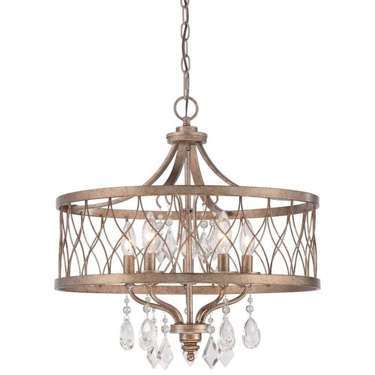 West Liberty 5-Light Olympus Gold Chandelier