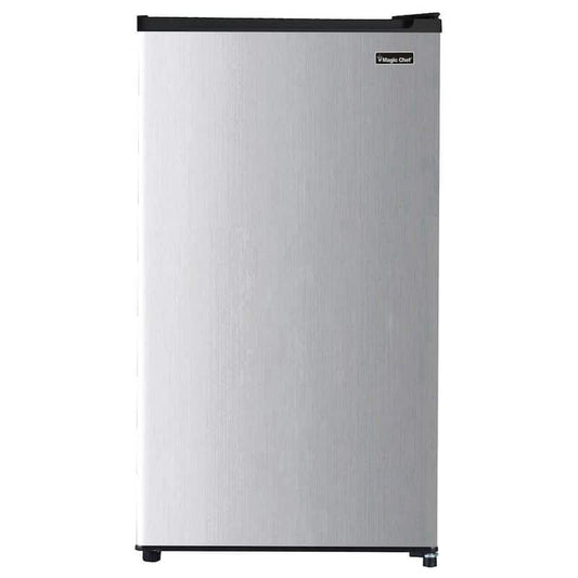 3.2 cu. ft. Mini Fridge without Freezer in Platinum Steel