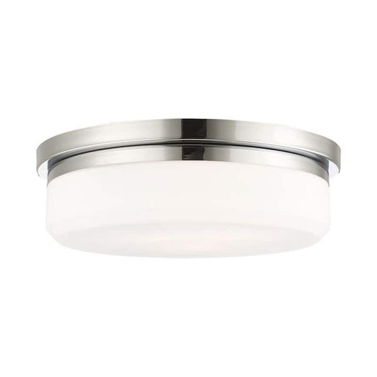 Stratus 3 Light Polished Chrome Flush Mount or Wall Mount