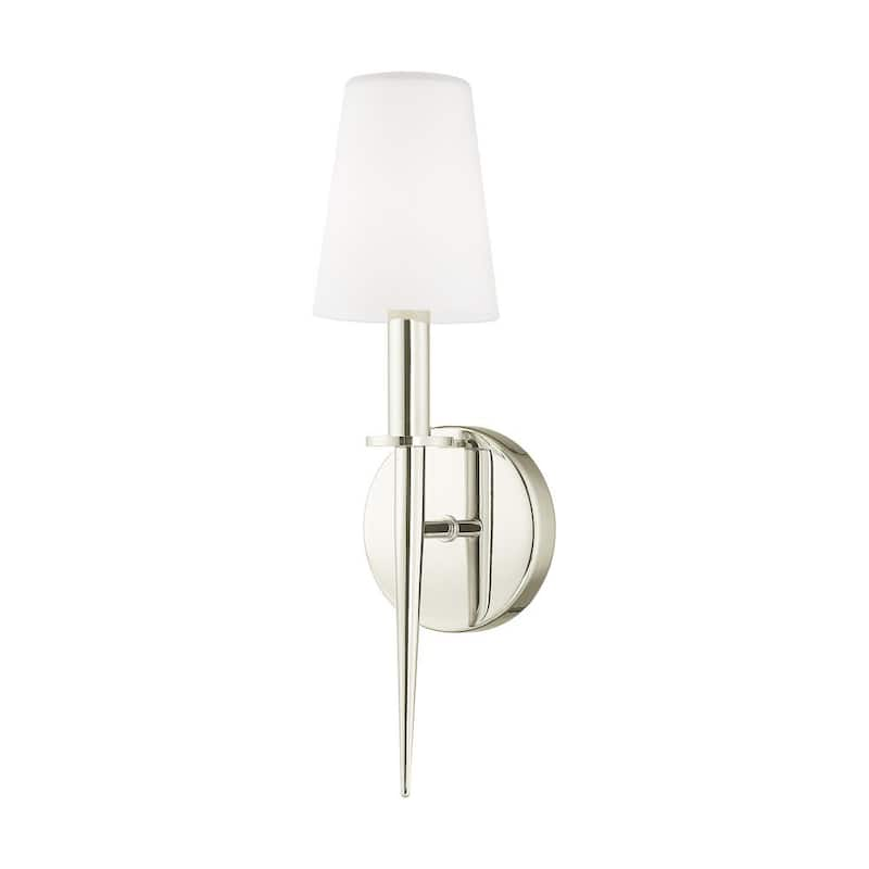 Witten 1 Light Polished Nickel ADA Wall Sconce