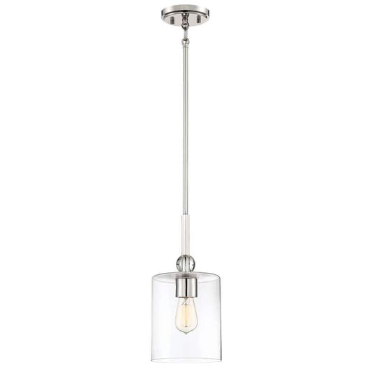 Studio 5 1-Light Polished Nickel Pendant