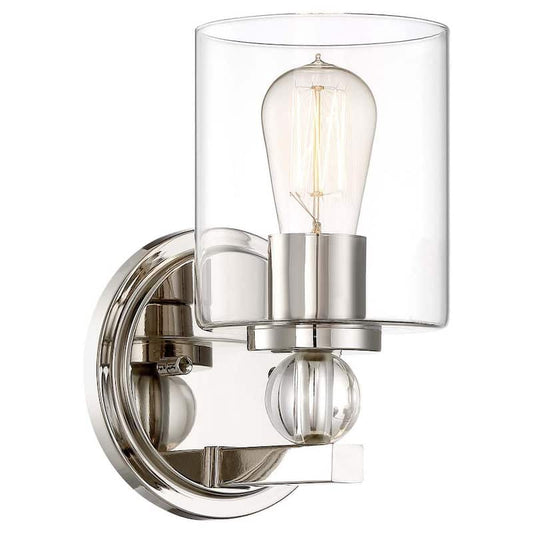 Studio 5 Collection 1-Light Polished Nickel Bath Light