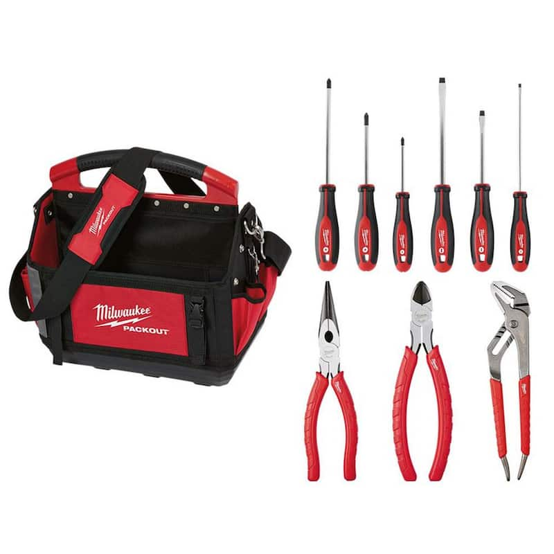 PACKOUT Tote & Hand Tool Set (10-Piece)